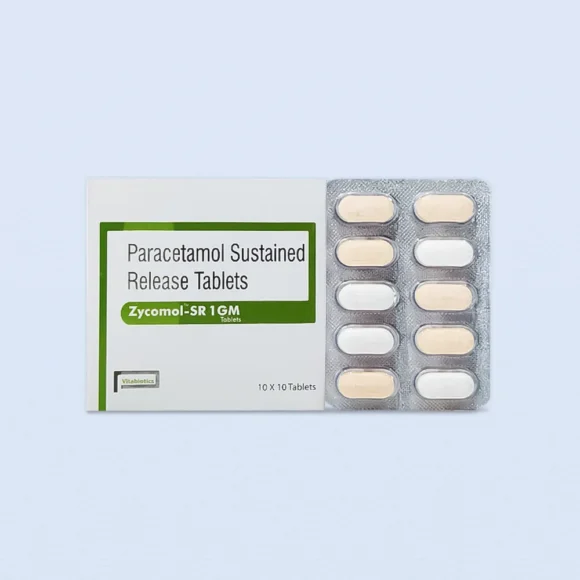 ZYCOMOL-SR 1 GM TABLETS